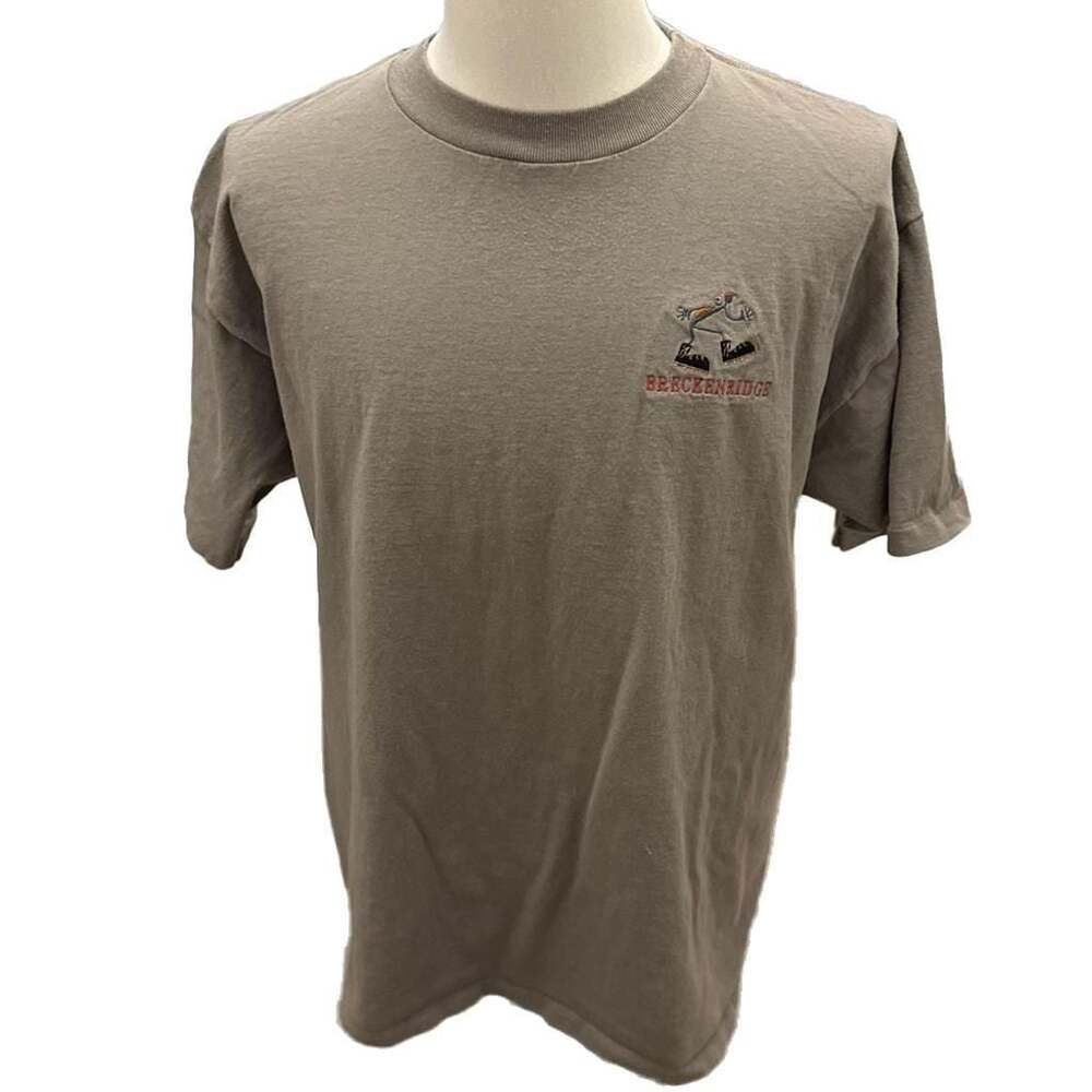 E.M.I. Breckenridge Colorado Embroidered Ski T-Shirt